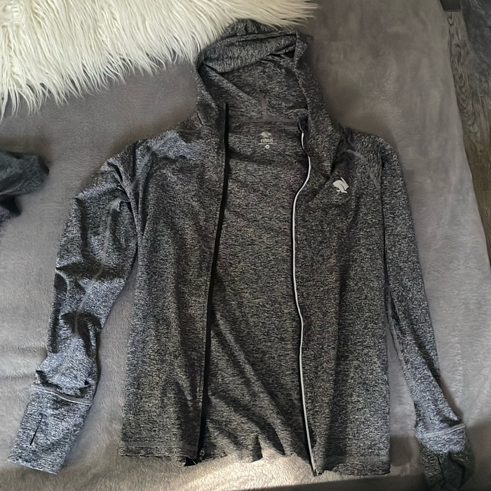 Rabbit long sleeve running hoodie.